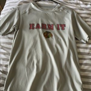 Blackhawks “Earn It” T shirt